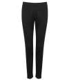 TL581 Tombo Ladies Slim Leg Training Pants Black colour image